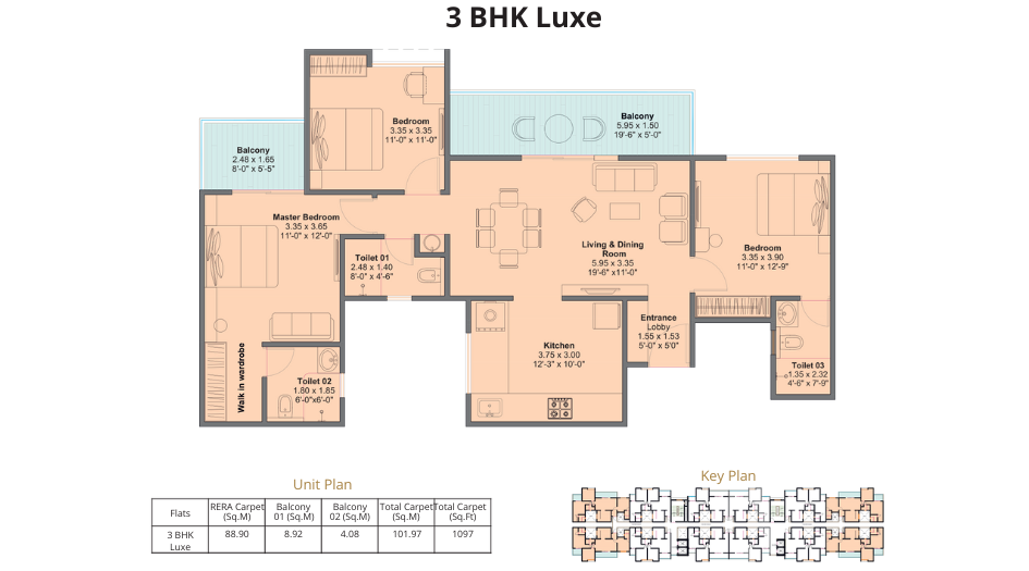 Goyal-My-Home-Floor-Plan-3-BHK-Luxe