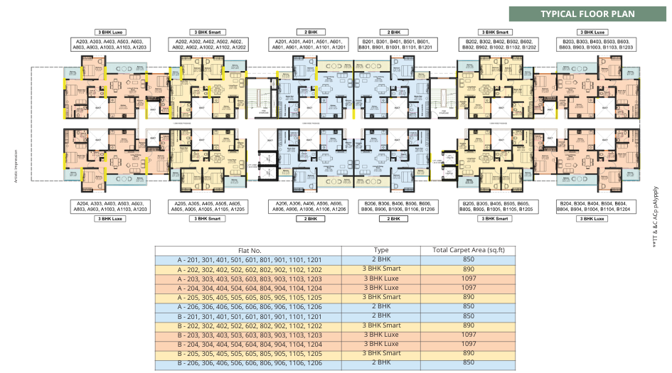Goyal-My-Home-Typical-Floor-Plan